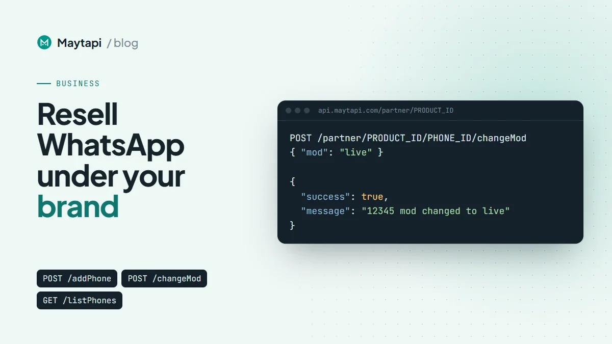 WhatsApp API Partner Program: White-Label Phones for Agencies