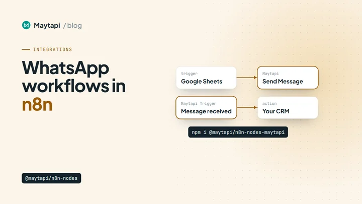 Automate WhatsApp with n8n: Send, Receive and Build Workflows